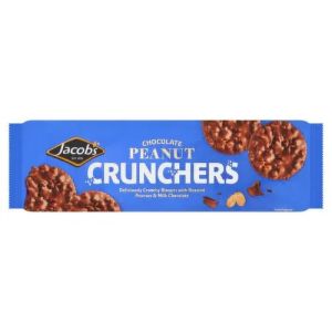 Jacobs Crunchers ChocPeanut  150g (5.3oz)